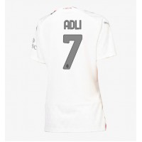 AC Milan Yacine Adli #7 Auswärtstrikot Frauen 2023-24 Kurzarm